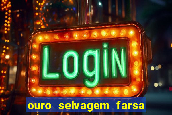ouro selvagem farsa ouro selvagem o que aconteceu